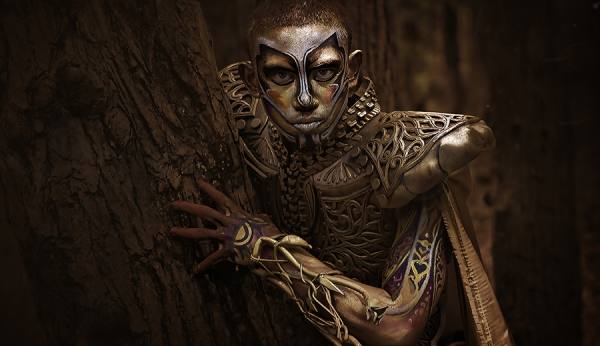 Photograph Ryan Joseph Tindoc Tindoc Body Paint  Roma on One Eyeland